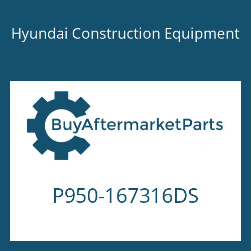 P950-167316DS Hyundai Construction Equipment HOSE ASSY-ORFS&FLG