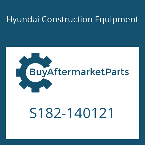 S182-140121 Hyundai Construction Equipment RIVET