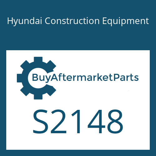 S2148 Hyundai Construction Equipment PLUG