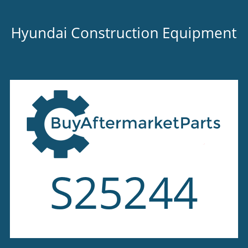 S25244 Hyundai Construction Equipment DECAL