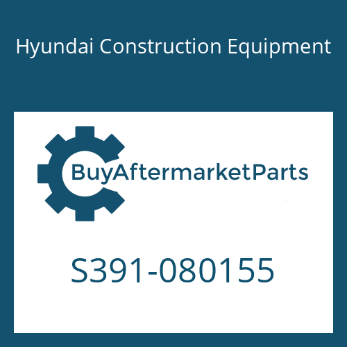 S391-080155 Hyundai Construction Equipment SHIM-ROUND 1.0