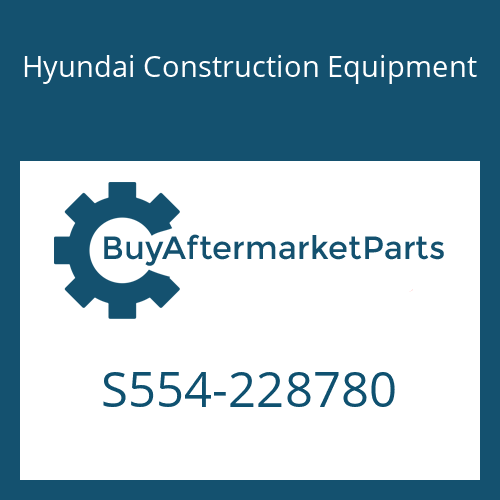 S554-228780 Hyundai Construction Equipment CLAMP-BAND