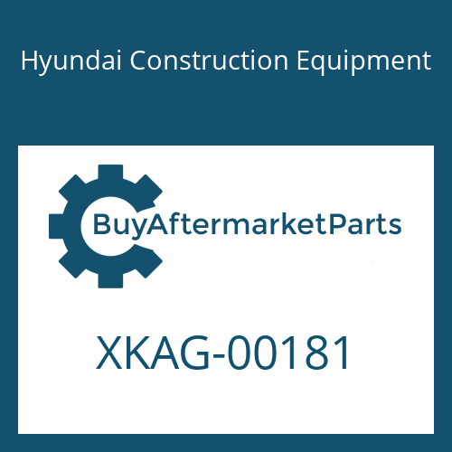 XKAG-00181 Hyundai Construction Equipment GEAR-JOINT