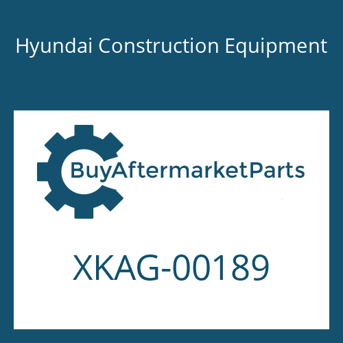 XKAG-00189 Hyundai Construction Equipment SEAL-CHANNEL