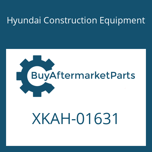 XKAH-01631 Hyundai Construction Equipment O-RING