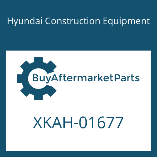 XKAH-01677 Hyundai Construction Equipment FLANGE-REAR