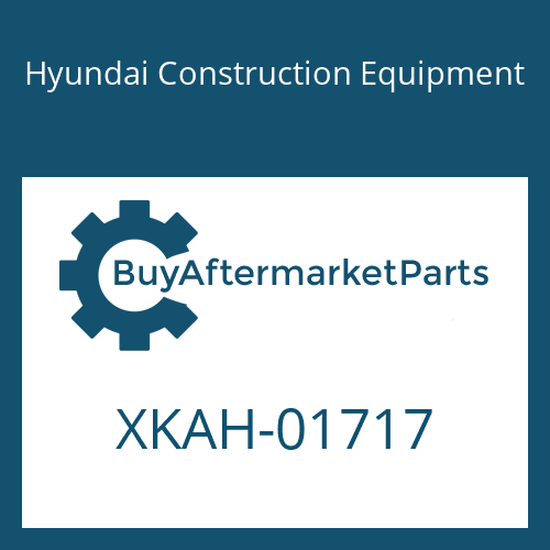 XKAH-01717 Hyundai Construction Equipment CASING