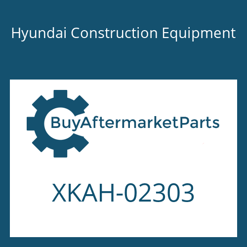 XKAH-02303 Hyundai Construction Equipment O-RING
