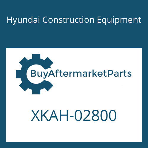 XKAH-02800 Hyundai Construction Equipment SHAFT-MAIN
