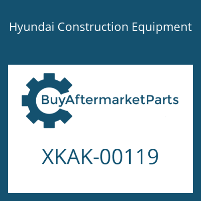 XKAK-00119 Hyundai Construction Equipment BOLT