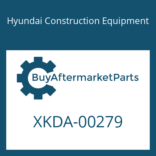 XKDA-00279 Hyundai Construction Equipment PIN-TOOTH