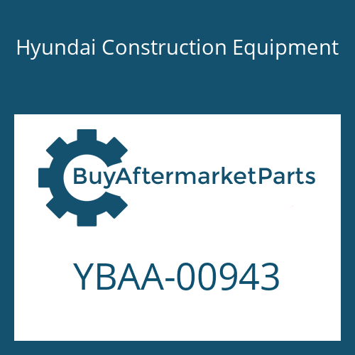 YBAA-00943 Hyundai Construction Equipment SHAFT-OUTPUT