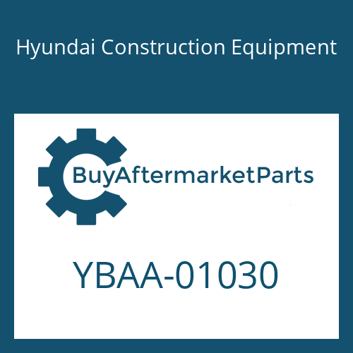 YBAA-01030 Hyundai Construction Equipment VALVE
