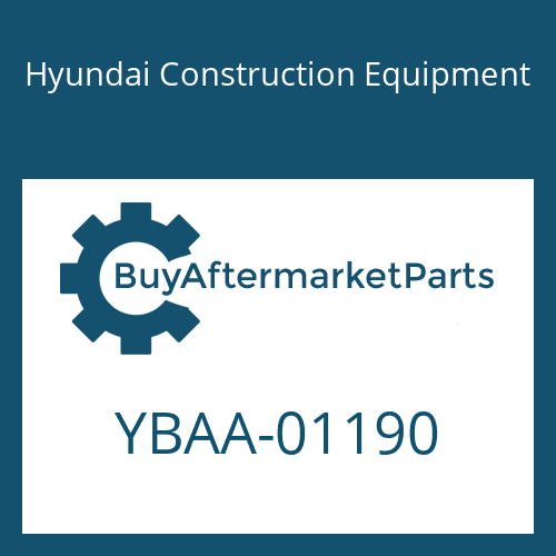 YBAA-01190 Hyundai Construction Equipment PLUG