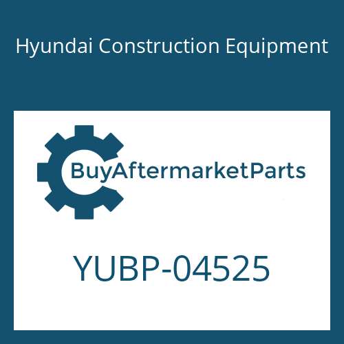 YUBP-04525 Hyundai Construction Equipment CRANKSHAFT