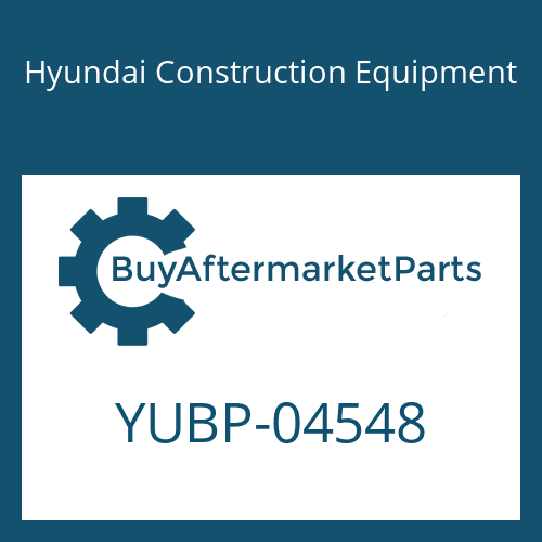 YUBP-04548 Hyundai Construction Equipment SCREW-SOCKET