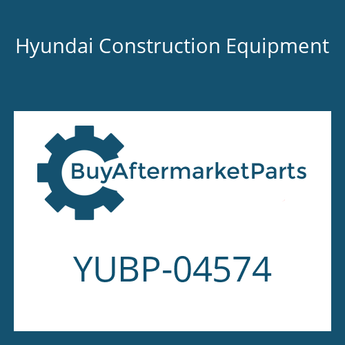 YUBP-04574 Hyundai Construction Equipment CLAMP-RETAINER