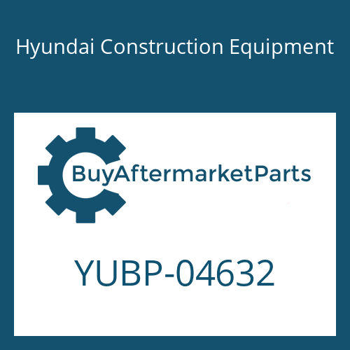 YUBP-04632 Hyundai Construction Equipment GEAR ASSY-IDLE