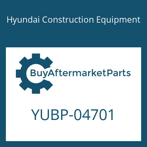 YUBP-04701 Hyundai Construction Equipment SCREW-TWELVE