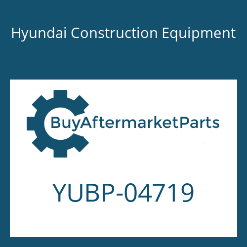 YUBP-04719 Hyundai Construction Equipment WASHER-PLAIN