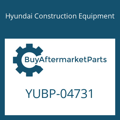 YUBP-04731 Hyundai Construction Equipment WASHER-PLAIN