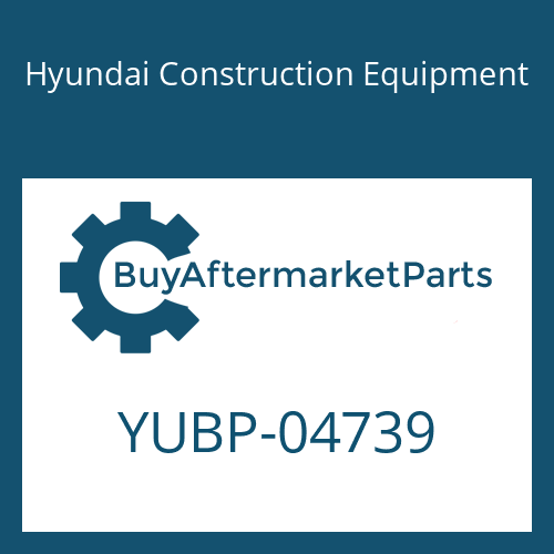 YUBP-04739 Hyundai Construction Equipment SCREW-HEX FLG