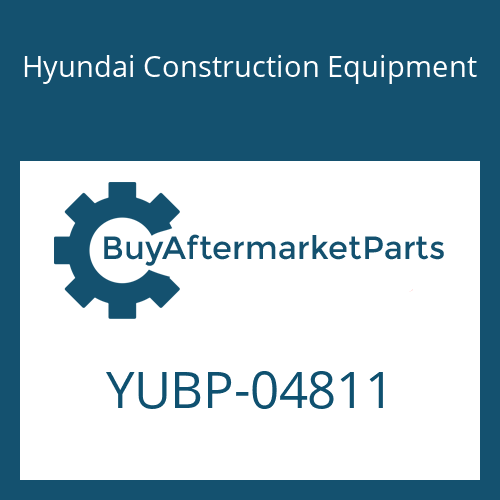 YUBP-04811 Hyundai Construction Equipment PIPE-DRAIN
