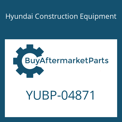 YUBP-04871 Hyundai Construction Equipment SEAL-OIL