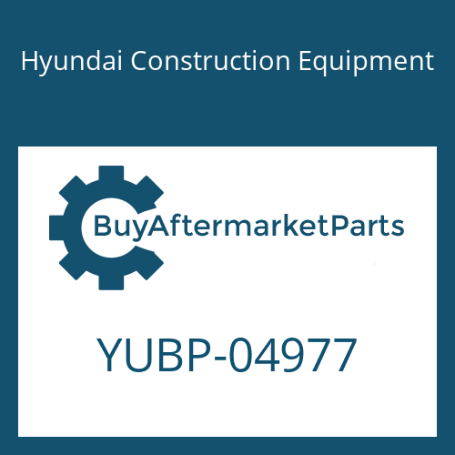 YUBP-04977 Hyundai Construction Equipment SCREW-HEX