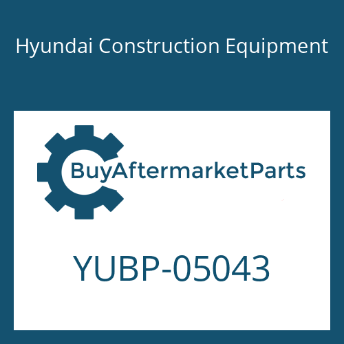 YUBP-05043 Hyundai Construction Equipment NUT-HEX