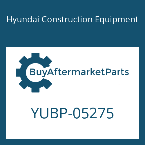 YUBP-05275 Hyundai Construction Equipment SCREW-HEX