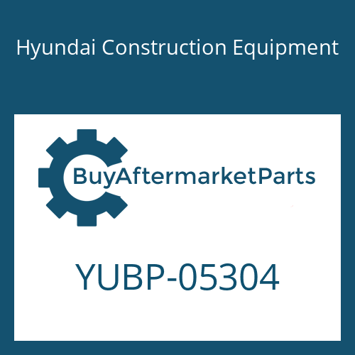 YUBP-05304 Hyundai Construction Equipment O-RING