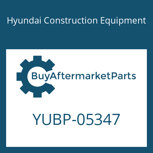 YUBP-05347 Hyundai Construction Equipment HOSE-PLAIN