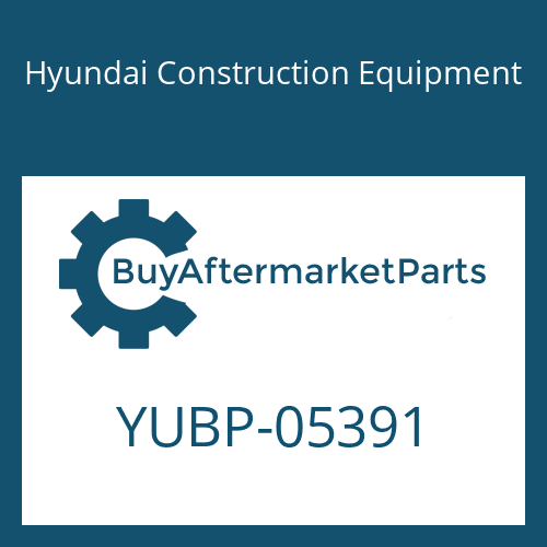 YUBP-05391 Hyundai Construction Equipment O-RING