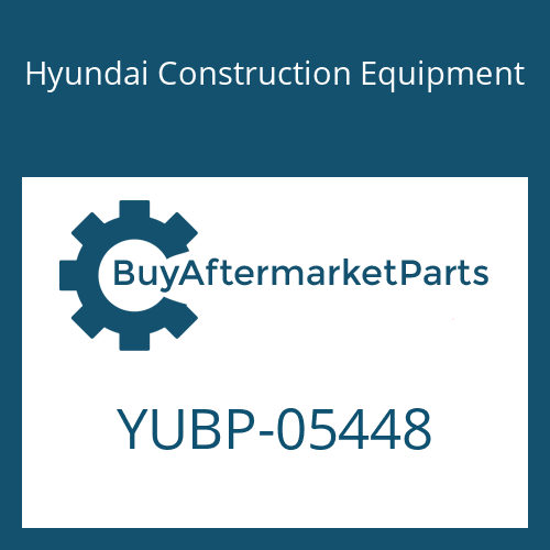 YUBP-05448 Hyundai Construction Equipment PLATE-CLAMP