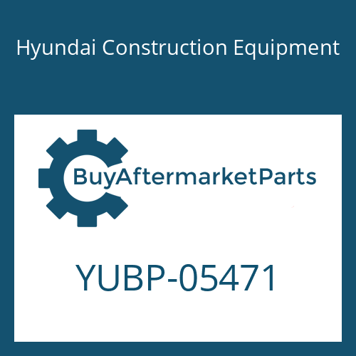 YUBP-05471 Hyundai Construction Equipment NUT-LOCK