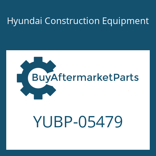 YUBP-05479 Hyundai Construction Equipment SEAL-SPILT