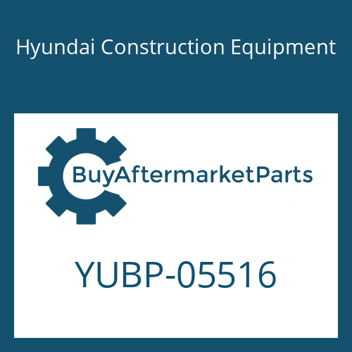 YUBP-05516 Hyundai Construction Equipment PLATE-COVER
