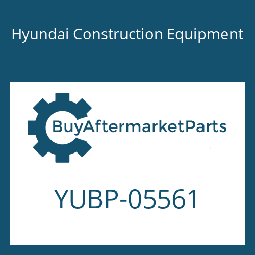 YUBP-05561 Hyundai Construction Equipment PLATE-CLAMP