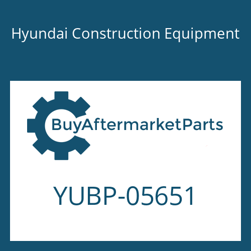 YUBP-05651 Hyundai Construction Equipment SCREW-HEX