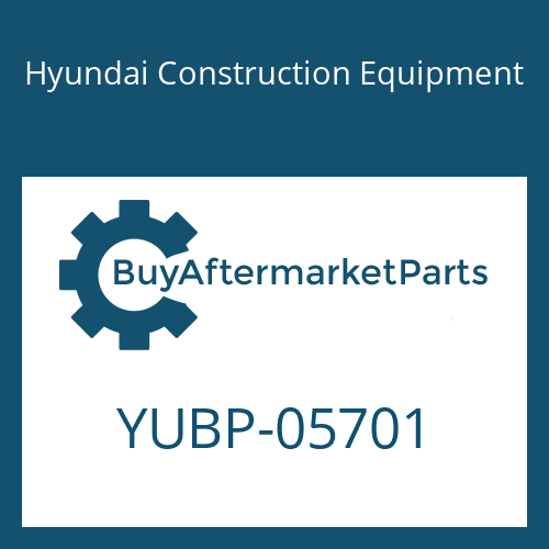 YUBP-05701 Hyundai Construction Equipment O-RING