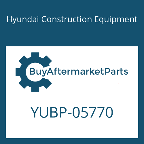 YUBP-05770 Hyundai Construction Equipment GASKET