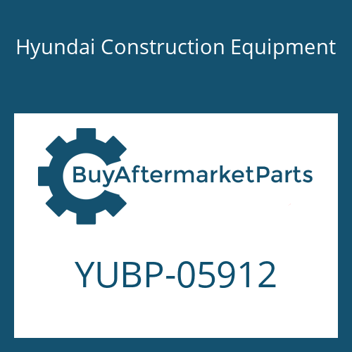 YUBP-05912 Hyundai Construction Equipment CLAMP-INJECTOR