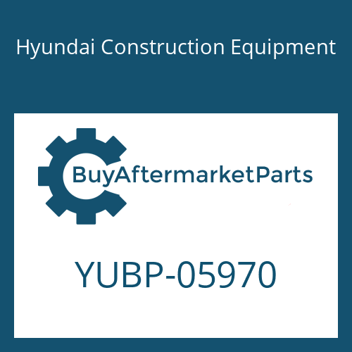 YUBP-05970 Hyundai Construction Equipment PUMP-OIL