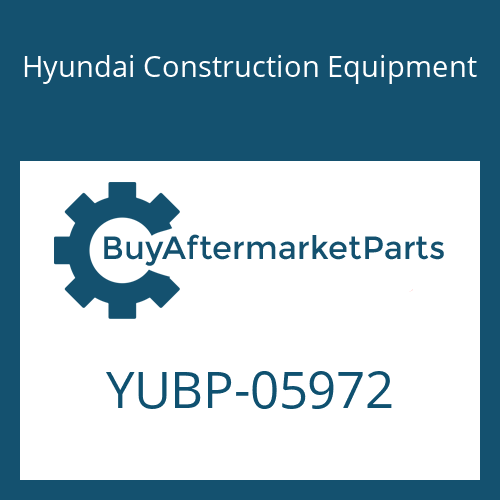 YUBP-05972 Hyundai Construction Equipment GEAR-IDLE