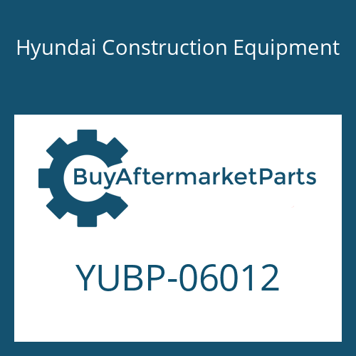 YUBP-06012 Hyundai Construction Equipment O-RING