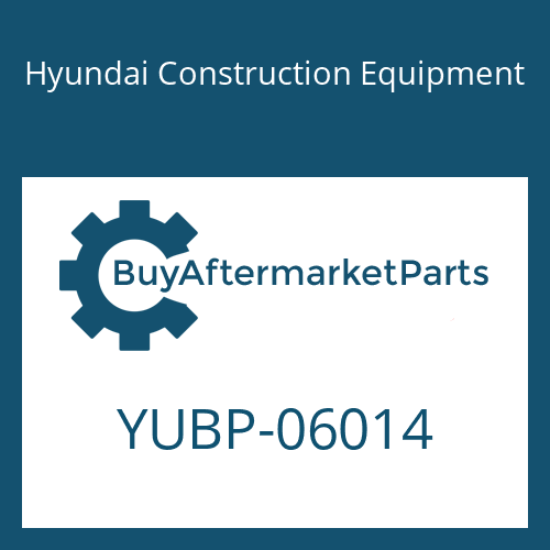 YUBP-06014 Hyundai Construction Equipment O-RING