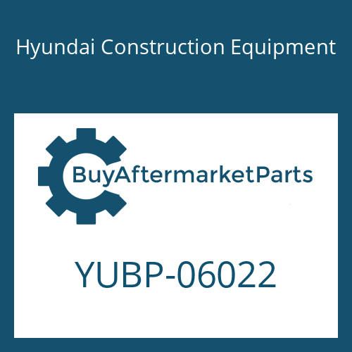 YUBP-06022 Hyundai Construction Equipment SCREW-HEX