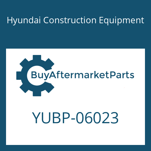 YUBP-06023 Hyundai Construction Equipment SHAFT