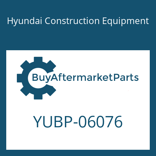 YUBP-06076 Hyundai Construction Equipment O-RING